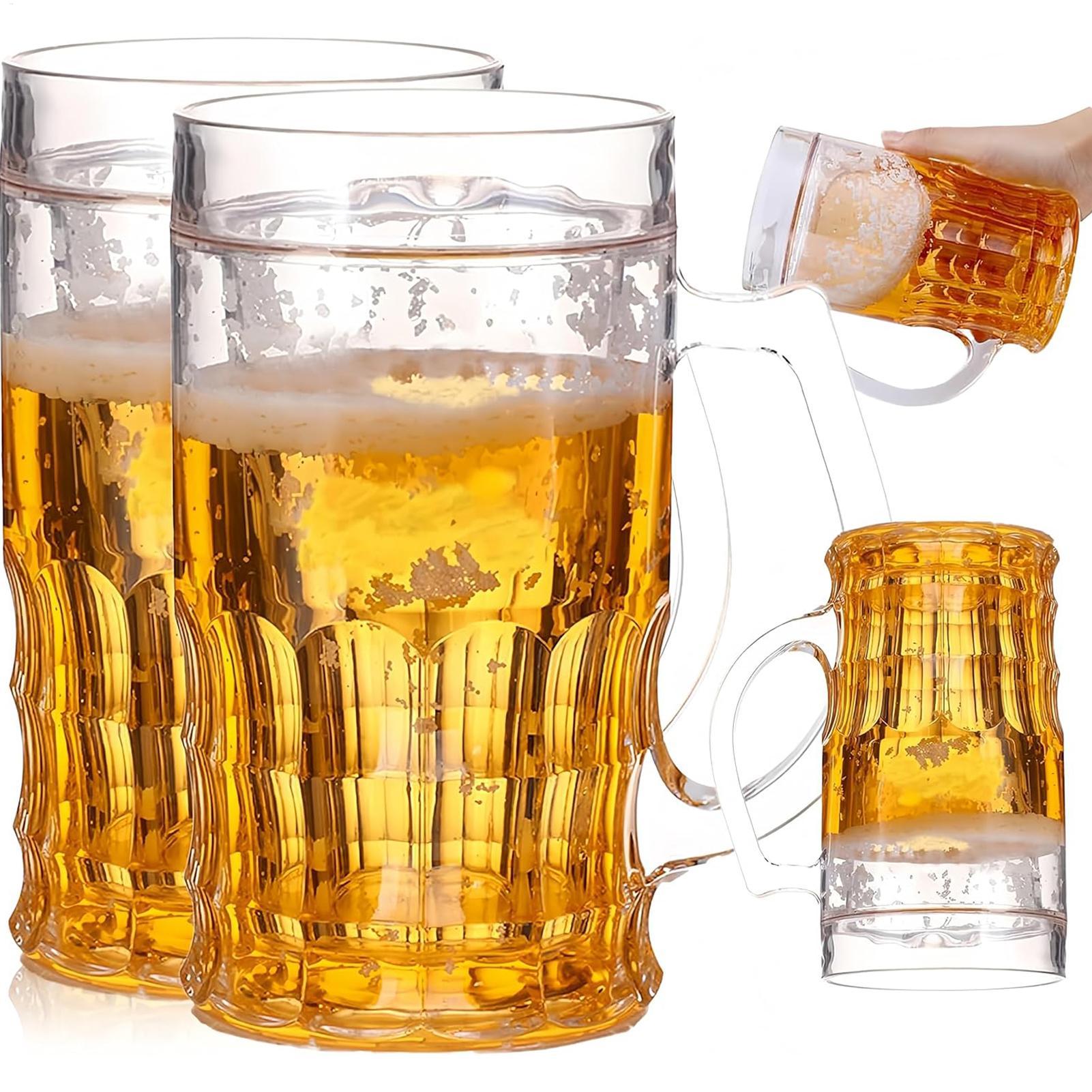 Prank Toys - Taza de cerveza falsa divertida de