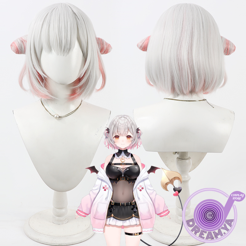 Anime Cosplay Wig Heat Resistant - Suou Patra-Peluca de Cosplay Vtuber, pelo