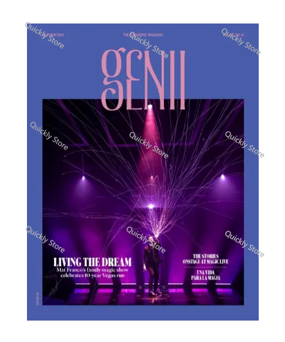 Magic Tricks - Genii Octubre 2025 Trucos de magia