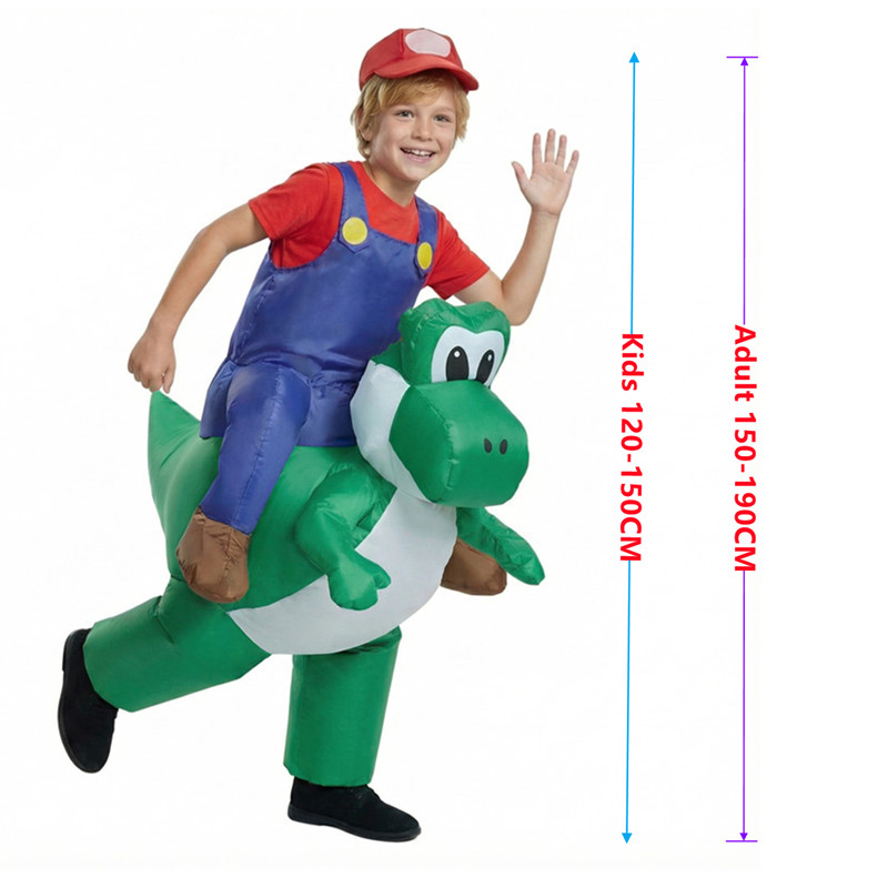 Disfraz de actuación de fiesta - Inflatable Dinosaur Costume Adult reseña y precio